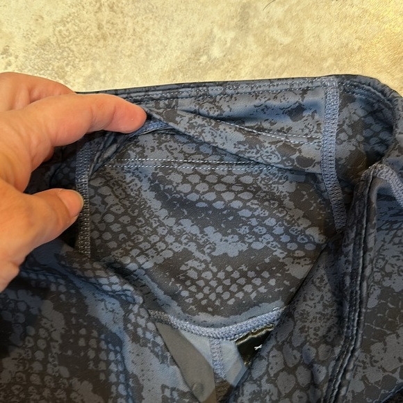 All Fenix Navy Python Snake Full Length Athletic Leggings XS - Picture 4 of 6